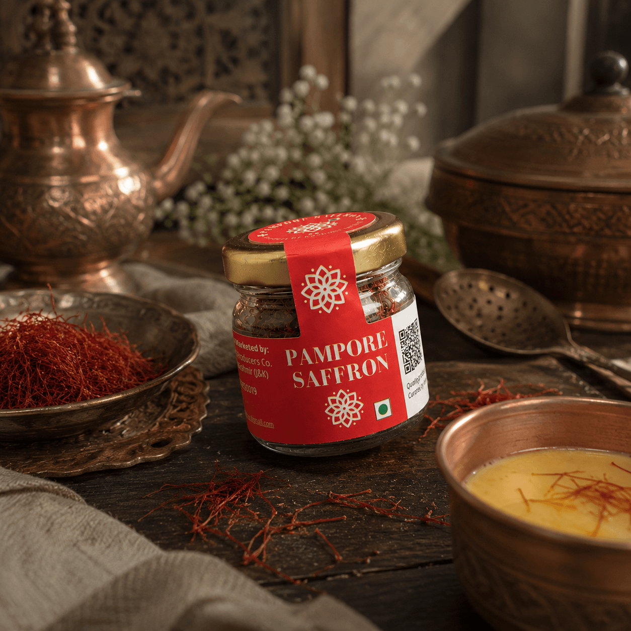 Pampore Saffron — Pure Kashmiri Kesar — image 2