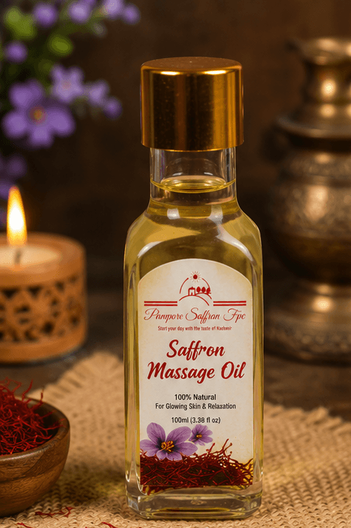 Kashmiri Saffron-Infused Oil — 150ml