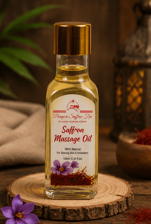 Kashmiri Saffron-Infused Oil — 150ml — image 4